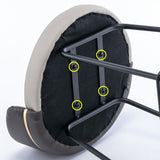 Modern Counter Bar Stool Armless Leather Bar Stool with Footrest Metal Base Clearhalo 'Bar Furniture' 'Bar Stools' 'bar_stools' 'furn' 'furn_bar_stools' 'furniture_bar_stools' 'Kitchen & Dining Furniture' 'kitchen&dining_furn' 'kitchen' 'kitchen_furn' Furniture' 1200x1200_d9fec2f9-be84-4e92-8a6a-c002c28c6ac4