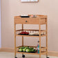 Modern Prep Table Open Storage Dining Room Rectangular Prep Table Clearhalo 'furn' 'furn_kitchen_islands_carts' 'Furniture' 'Kitchen & Dining Furniture' 'Kitchen Islands & Carts' 'kitchen_islands_carts' 1200x1200_da027062-4d11-4ab7-b4cd-8c050fda89c2
