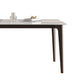 4 Legs Wood Dining Table Mid-century Modern Style Rectangle White Stone Top Dining Table Clearhalo 'Dining Tables & Seating' 'Dining Tables' 'dining_table' 'furn' 'furn_dining_table' 'Furniture' 'Kitchen & Dining Furniture' 1200x1200_da0372ff-c0bb-4e1e-ba82-f054418cc5f5