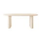 Double Pedestal Dining Table Solid Wood Dining Table in White for Dining Room Clearhalo 'Dining Tables & Seating' 'Dining Tables' 'dining_table' 'furn' 'furn_dining_table' 'Furniture' 'Kitchen & Dining Furniture' 1200x1200_da09c008-78f3-405c-9f67-27a21b612e31