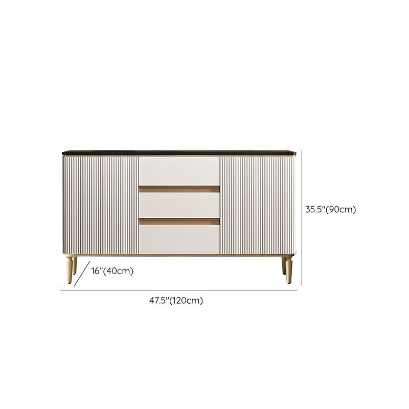 Glam a 2 porte sideboard buffet stand mobili inclusi per soggiorno
