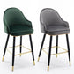 Low Back Matte Finish Bar Stool Footrest Armed Glam Upholstered Stool Clearhalo 'Bar Furniture' 'Bar Stools' 'bar_stools' 'furn' 'furn_bar_stools' 'furniture_bar_stools' 'Kitchen & Dining Furniture' 'kitchen&dining_furn' 'kitchen' 'kitchen_furn' Furniture' 1200x1200_da0d678f-4c54-4c18-8570-5839b876731d