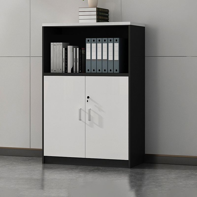 File Cabinet Wood Modern Vertical Locking File Cabinet with Storage Shelves Clearhalo 'Filing Cabinets' 'filling_cabinets' 'furn' 'furn_filling_cabinets' 'Furniture' 'Office Furniture' 1200x1200_da0e6d48-a5b5-4f4c-99ed-2f8ccae86a78