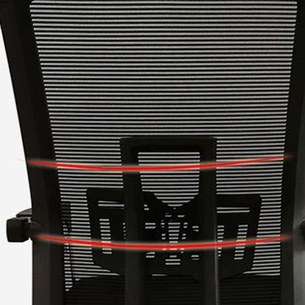 Contemporary Ergonomic Office Chair Mid-Back No Wheels Chair Clearhalo 'furn' 'furn_office_chair' 'Furniture' 'Office Chairs' 'Office Furniture' 'office_chair' 1200x1200_da1061c5-f839-45b4-9fee-9eae52cfdd78