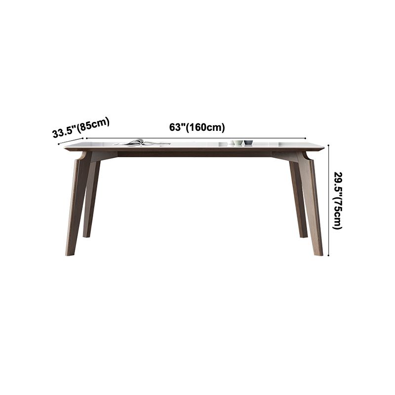 Sintered Stone Rectangle Table Medieval Modern White Table with 4 Legs for Restaurant Clearhalo ' dining_table' 'Dining Tables & Seating' 'Dining Tables' 'furn' 'furn_dining_table' 'Furniture' 'furniture_dining_table' 'Kitchen & Dining Furniture' 'kitchen&dining_furn' 'kitchen' 'kitchen_dining_table' 1200x1200_da117112-b6f0-4571-8136-8fbb77d6774f