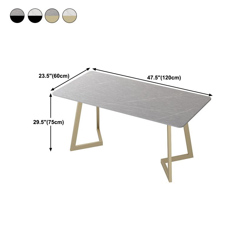 Contemporary Office Desk 29.53-inch Rectangular Writing Desk Clearhalo 'furn' 'furn_office_desk' 'Furniture' 'Office Desks' 'Office Furniture' 'office_desk' 1200x1200_da1298fc-84b3-40a4-93d8-d672d960e48c