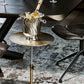 Stainless Steel Pedestal Cocktail Table Round/ Square Top Coffee Table Clearhalo 'Coffee & Accent Tables' 'Coffee Tables' 'coffee_tables' 'furn' 'furn_coffee_tables' 'Furniture' 'Living Room Furniture' 1200x1200_da14f182-fccf-44c3-8692-3ce634ecb7da