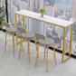 Glam Style Marble Cocktail Bar Table 42-inch Height Metal Base Bar Table Clearhalo 'Bar Furniture' 'Bar Tables' 'bar_tables' 'furn' 'furn_bar_tables' 'Furniture' 'furniture_bar_tables' 'Kitchen & Dining Furniture' 'kitchen&dining_furn' 'kitchen' 1200x1200_da1717ce-9649-4f14-a912-1e86e73cae37