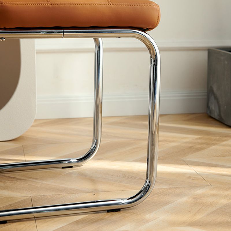 Industrial Style Upholstered Side Chairs Open Back Dining Side Chairs for Home Clearhalo ' kitchen&dining_furn' 'Dining Chairs' 'Dining Tables & Seating' 'dining_chair' 'furn' 'furn_dining_chair' 'Furniture' 'furniture_dining_chair' 'Kitchen & Dining Furniture' 'kitchen' 1200x1200_da17ef1e-950f-40f3-85c1-8c2789ff71d0