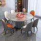 Round Stone Dining Table Traditional Luxury Drop Leaf Trestle Dining Table Clearhalo 'Dining Tables & Seating' 'Dining Tables' 'dining_table' 'furn' 'furn_dining_table' 'Furniture' 'furniture_dining_table' 'Kitchen & Dining Furniture' 'kitchen' 'kitchen_dining_table' 1200x1200_da1afb08-668b-4e43-a32e-8232cf6da760
