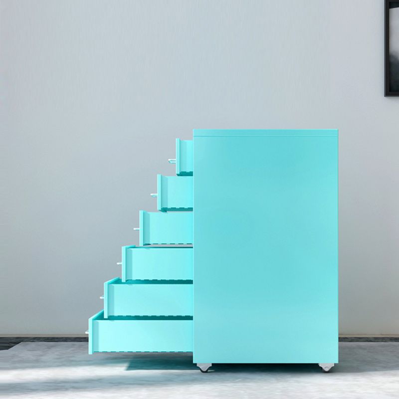 Mobile mobile contemporaneo telaio metallica blocco file mobile laterale