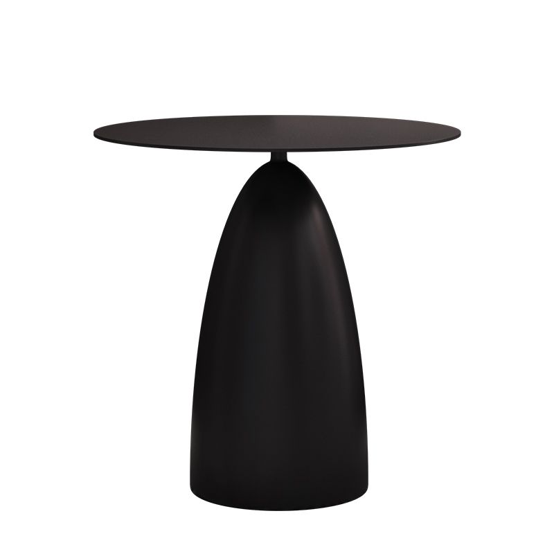 16.5"/17.7" Tall Mid-Century Round Top Side Table Metal Pedestal End Table Clearhalo 'Coffee & Accent Tables' 'End & Side Tables' 'end_side_tables' 'furn' 'furn_end_side_tables' 'Furniture' 'Living Room Furniture' 1200x1200_da1c78e9-87a2-411a-b5ef-adc3548d24ce