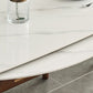 Modern Dining Round Table Sintered Stone Table with 4 Legs for Home Clearhalo 'Dining Tables & Seating' 'Dining Tables' 'dining_table' 'furn' 'furn_dining_table' 'Furniture' 'Kitchen & Dining Furniture' 1200x1200_da1d6683-1424-4f7c-b06c-33b34d1f41cb