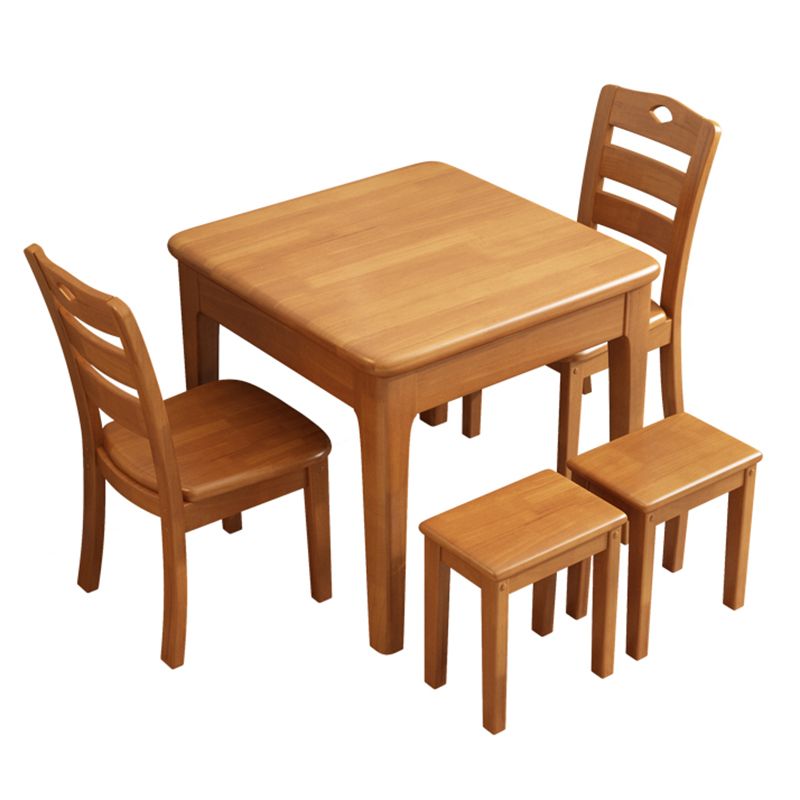 Mobili moderni mobili in legno massiccio 3/5/ pezzi tavolo dinette con sedia da pranzo