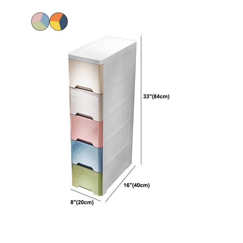 Armadio contemporaneo armadio per armadio in plastica armadio con cassetto