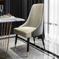 Parsons Armless Dining Chairs Glam Side Chair Set for Dining Room