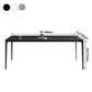 Industrial Style Home Sintered Stone Dining Table Metallic Base Rectangle Table Clearhalo ' dining_table' 'Dining Tables & Seating' 'Dining Tables' 'furn' 'furn_dining_table' 'Furniture' 'furniture_dining_table' 'Kitchen & Dining Furniture' 'kitchen&dining_furn' 'kitchen' 'kitchen_dining_table' 1200x1200_da2c8cb6-3afa-4240-8f00-d864d1ee3e97