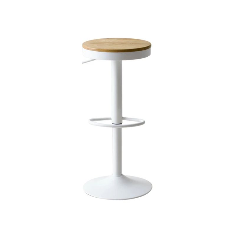 Modern Adjustable Counter Stools Armless Wood Indoor Bar Stool with Footrest Clearhalo 'Bar Furniture' 'Bar Stools' 'bar_stools' 'furn' 'furn_bar_stools' 'furniture_bar_stools' 'Kitchen & Dining Furniture' 'kitchen&dining_furn' 'kitchen' 'kitchen_furn' Furniture' 1200x1200_da2f880e-1a42-4c7e-a8ef-a53fe9427d9b