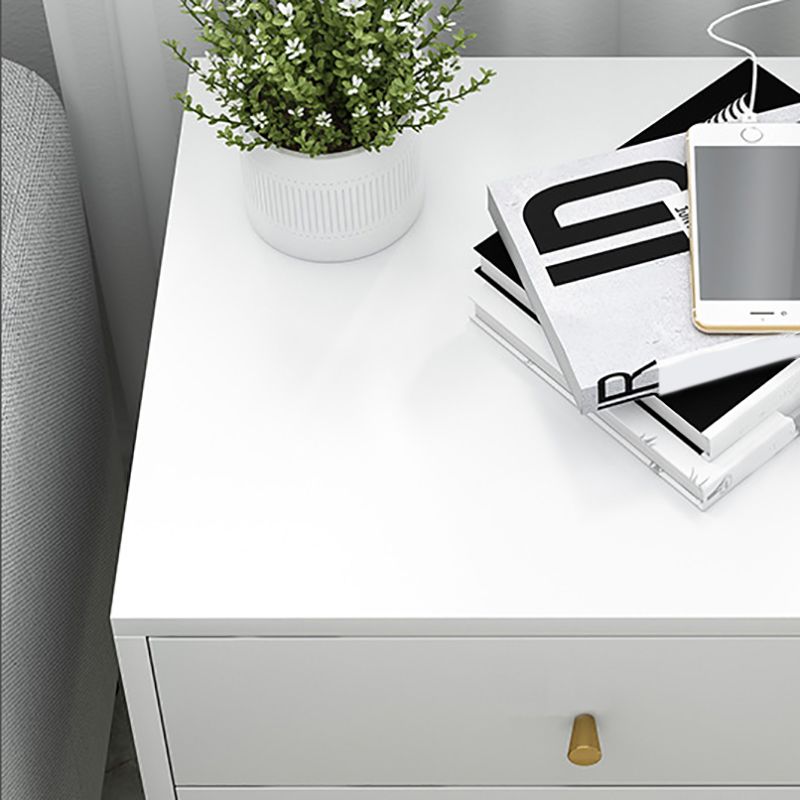 Pierras de gabinete de cabecera de madera de 20 "de altura incluida mesa de noche con cajón