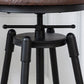 Industrial Armless Elevatable Counter Stool Iron Bar Stool with Pedal for Cafe Clearhalo 'Bar Furniture' 'Bar Stools' 'bar_stools' 'furn' 'furn_bar_stools' 'Furniture' 'Kitchen & Dining Furniture' 1200x1200_da37c4c3-21ee-4764-9876-7a5003f18893