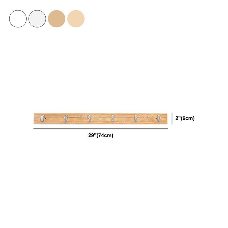 Moderne Holzkleiderbügel mit wand montierten Haken Hallbaumattrack
