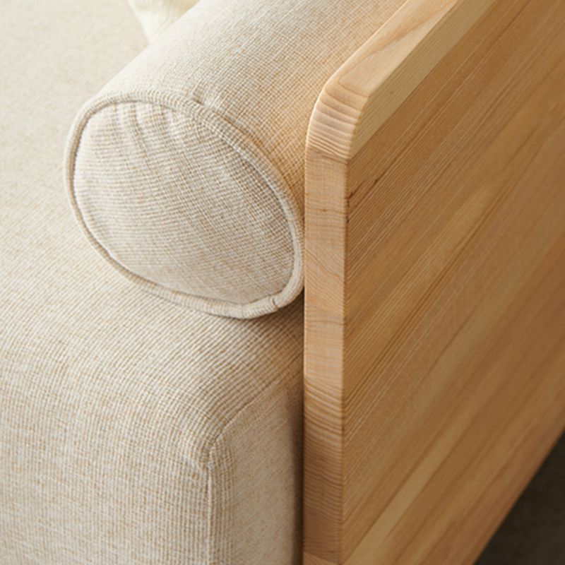 Contemporary Pillow Top Back Standard Pillow Top Arm Stationary Sofa