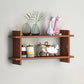 11.8 "H Moderne Floating Bookshelf vervaardigd houten boekenkast