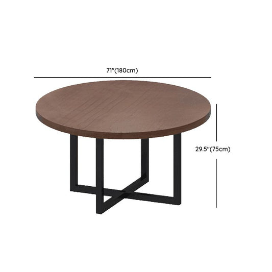 1/2/4/9 Pieces Modern Dining Set Solid Wood Round Table with Wooden Chairs Clearhalo 'Dining Room Sets' 'Dining Tables & Seating' 'dining_room_set' 'furn' 'furn_dining_room_set' 'Furniture' 'Kitchen & Dining Furniture' 1200x1200_da3d3613-3e59-46be-a3a1-cff5c20b0b3d
