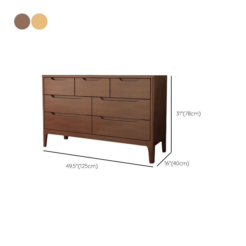 Rubberwood 15.4" D Accent Chest Drawers Included Storage Cabinet Clearhalo 'Cabinets & Chests' 'cabinets_chests' 'furn' 'furn_cabinets_chests' 'Furniture' 'Living Room Furniture' 1200x1200_da3dd2cf-c8cb-44c1-b1fd-ae93aa38f222