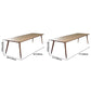 Rectangle 4 Legs Modern Style Dining Table Wood Color Fixed Table of Solid Wood Clearhalo ' dining_table' 'Dining Tables & Seating' 'Dining Tables' 'furn' 'furn_dining_table' 'Furniture' 'furniture_dining_table' 'Kitchen & Dining Furniture' 'kitchen&dining_furn' 'kitchen' 'kitchen_dining_table' 1200x1200_da3f061b-f5e0-4e27-a05f-c7993255529c