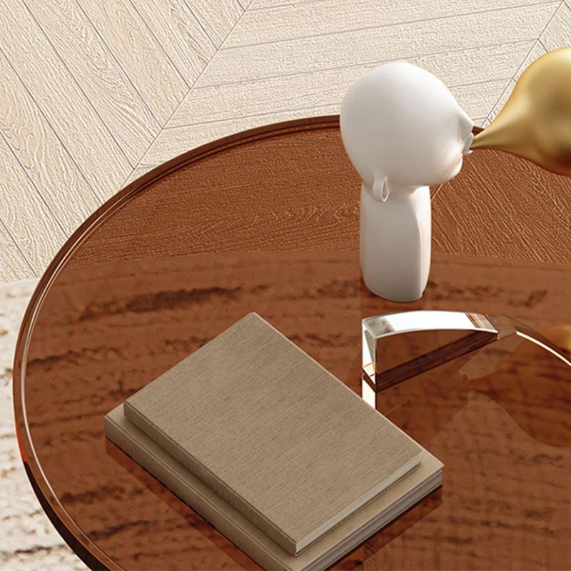 Glamouröser Ecktisch Plastikpodest rund Wohnzimmersofa Seitenakzentisch