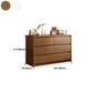Commode de rangement contemporaine en bois pour chambre à coucher avec tiroirs
