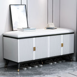 Panchina di posti a sedere in legno fabbricata 11,8 "W glam ammortizzazione imbottita