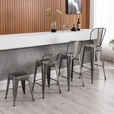 Industrial Backrest Bar Stool Metal and Leather Bar Stool with Iron Legs Clearhalo 'Bar Furniture' 'Bar Stools' 'bar_stools' 'furn' 'furn_bar_stools' 'furniture_bar_stools' 'Kitchen & Dining Furniture' 'kitchen&dining_furn' 'kitchen' 'kitchen_furn' Furniture' 1200x1200_da45986a-1f5f-436a-ba43-0c14a9c2e57c