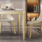 Traditional Luxury Dining Table Rectangle Sintered Stone 4 Legs Table with Wooden Base Clearhalo ' dining_table' 'Dining Tables & Seating' 'Dining Tables' 'furn' 'furn_dining_table' 'Furniture' 'furniture_dining_table' 'Kitchen & Dining Furniture' 'kitchen&dining_furn' 'kitchen' 'kitchen_dining_table' 1200x1200_da45b3b8-e0e9-4175-8d79-fa7e5fa858b7
