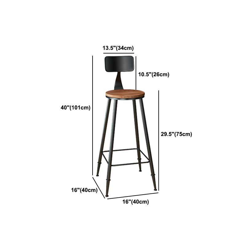 Industrial Rectangle Solid Wood Bar Table Set 1/3/4/5/9 Pieces Counter Table with Stools Clearhalo 'Bar Furniture' 'furn' 'furn_home_bar_bar_sets' 'Furniture' 'Home Bars & Bar Sets' 'home_bar_bar_sets' 'Kitchen & Dining Furniture' 1200x1200_da46bb38-3149-4f43-a58c-0c50df406679