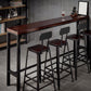 Industrial Bar Table Solid Wood Rectangle Pub Table for Outdoor Breakroom Clearhalo 'Bar Furniture' 'Bar Tables' 'bar_tables' 'furn' 'furn_bar_tables' 'Furniture' 'Kitchen & Dining Furniture' 1200x1200_da4a4a76-d7f9-4040-ac3d-693c3a6ce8f3