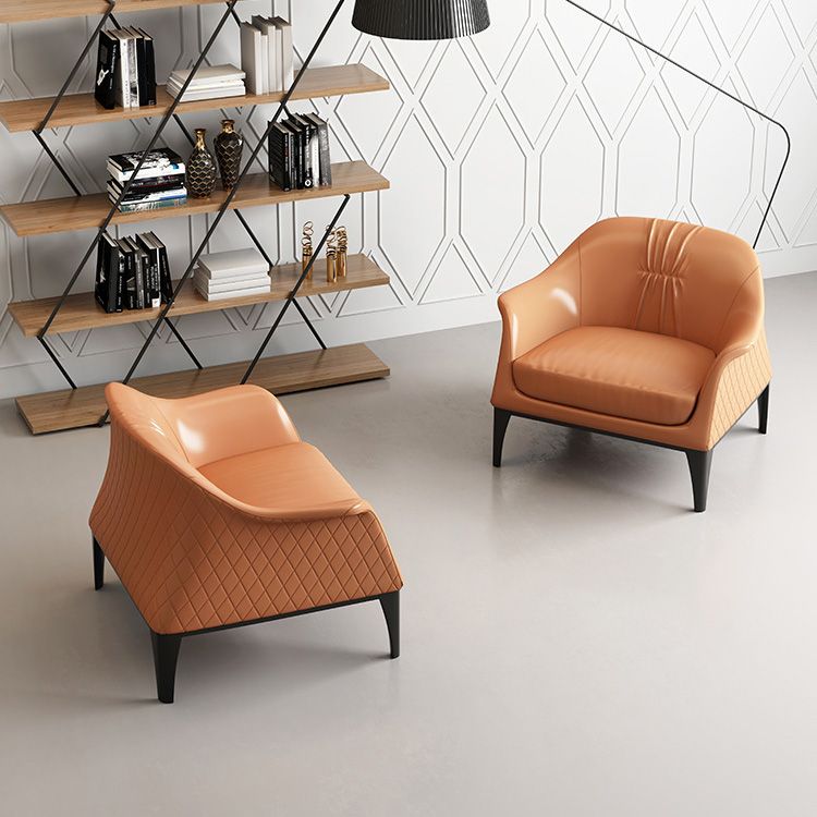 Living Room Mid-century Modern Accent Armchair Solid Color Arm Chair Clearhalo 'Accent Chairs' 'accent_chairs' 'Chairs & Seating' 'furn' 'furn_accent_chairs' 'Furniture' 'Living Room Furniture' 1200x1200_da4df811-ecfd-4d35-b419-9235a5819c60