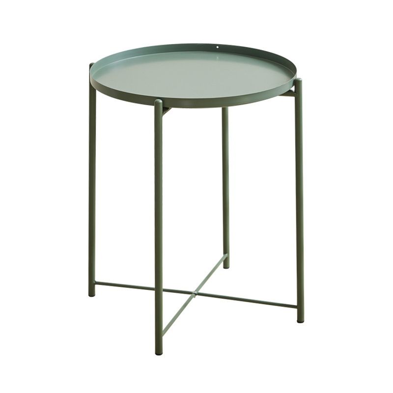 Contemporary Metal Accent Table Nightstand Antique Finish Nightstand Clearhalo 'Bedroom Furniture' 'furn' 'furn_night_stand' 'Furniture' 'night_stand' 'Nightstands' 1200x1200_da4f398d-bc91-45cb-b89d-f54b3a3ff5b5