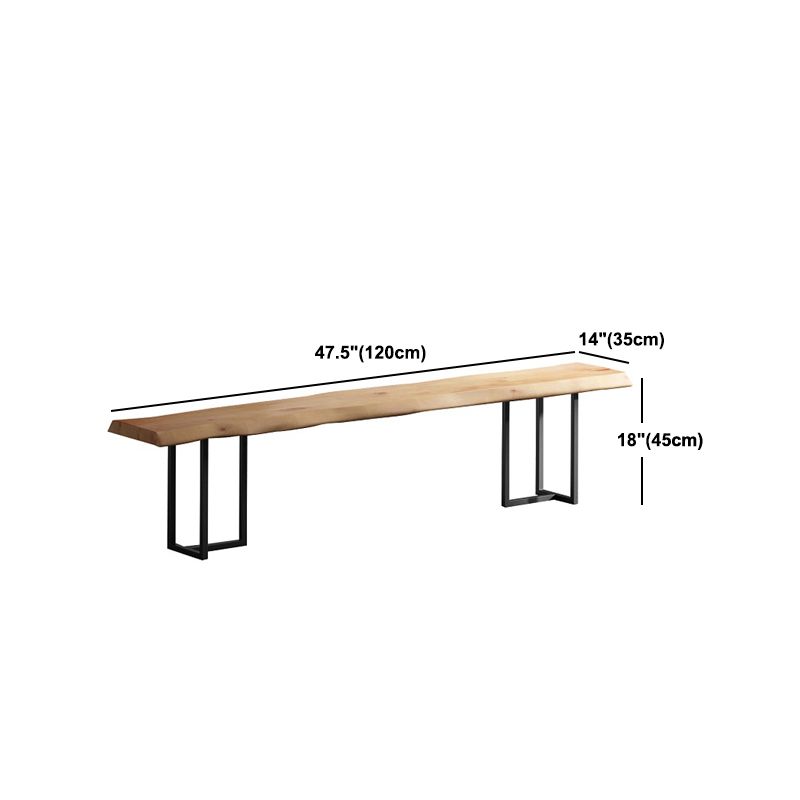 Industrial Wood Dining Set 1/2/5 Pieces Black Base Dining Furniture Clearhalo 'Dining Room Sets' 'Dining Tables & Seating' 'dining_room_set' 'furn' 'furn_dining_room_set' 'Furniture' 'Kitchen & Dining Furniture' 1200x1200_da5252e4-4e30-4cb9-b84d-e0f3731f0ebb