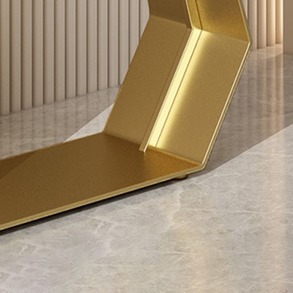 Tavolo di divano console con console antichi console console glam rettangolare