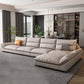 Modern Cream Cushion Back Sofa Faux Leather Living Room Sectional with Storage Clearhalo 'furn' 'furn_sectionals' 'Furniture' 'furniture_sectionals' 'kitchen' 'kitchen_sectionals' 'Living Room Furniture' 'Sectionals' 1200x1200_da545ab7-381c-4000-b25c-3a7dbd2136e5