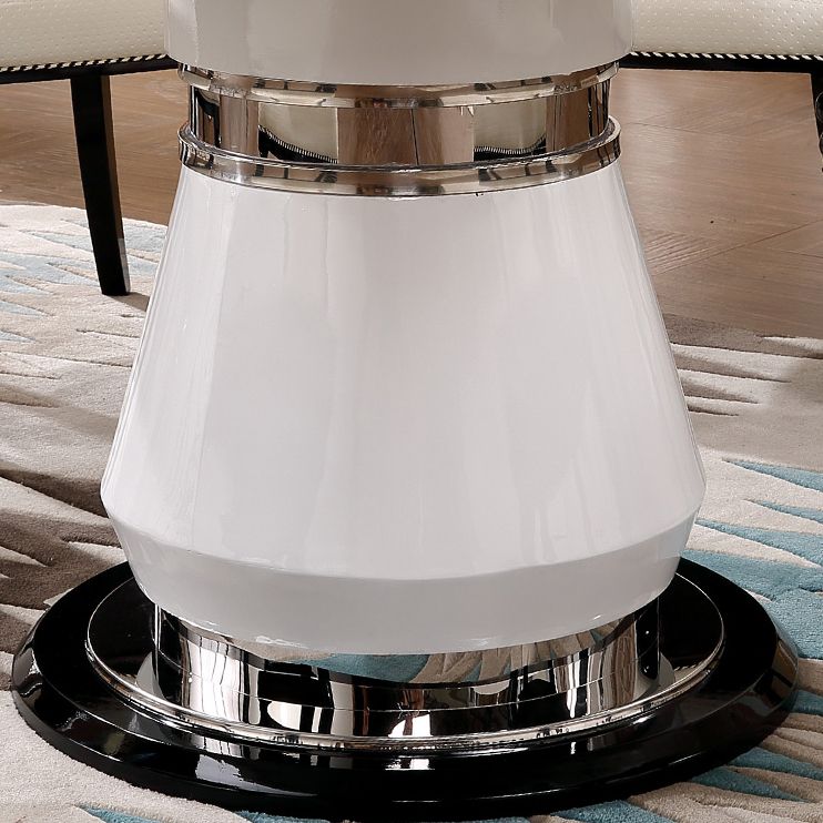 Victorian Style Round Dining Table Metal Pedestal Base Table for Dining Room Clearhalo ' dining_table' 'Dining Tables & Seating' 'Dining Tables' 'furn' 'furn_dining_table' 'Furniture' 'furniture_dining_table' 'Kitchen & Dining Furniture' 'kitchen&dining_furn' 'kitchen' 'kitchen_dining_table' 1200x1200_da55e0a6-020e-4cfa-927b-e898ed2aaa67