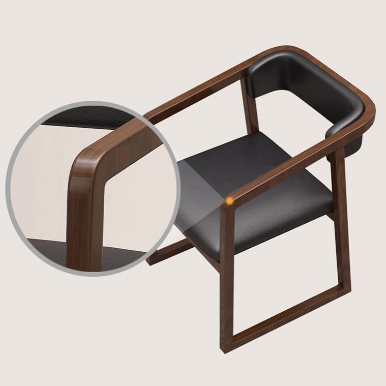 Traditional Style Ash Chairs Open Back Arm Kitchen Single Dining Chair Clearhalo ' kitchen&dining_furn' 'Dining Chairs' 'Dining Tables & Seating' 'dining_chair' 'furn' 'furn_dining_chair' 'Furniture' 'furniture_dining_chair' 'Kitchen & Dining Furniture' 'kitchen' 1200x1200_da593509-ea02-40c7-8c50-2e4557de42dd