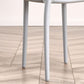 Modern Style Dining Chair Armless Dining Chairs with Plastic Legs for Kitchen