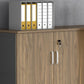 Armadio di archiviazione in stile contemporaneo Abbazzinamento laterale in legno con archiviazione di bloccaggio