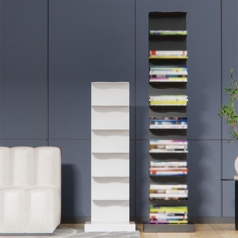 Metal Geometric Bookcase Contemporary Style Vertical Book Shelf Clearhalo 'Bookcases' 'furn' 'furn_bookcases' 'Furniture' 'furniture_bookcases' 'kitchen' 'kitchen_bookcases' 'Living Room Furniture' 'Office Furniture' 1200x1200_da5d2e41-6555-4094-85fb-0e3ff5e2e424