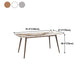 Rectangle Sintered Stone Dining Table Modern Style Dining Room Table Clearhalo 'Dining Tables & Seating' 'Dining Tables' 'dining_table' 'furn' 'furn_dining_table' 'Furniture' 'Kitchen & Dining Furniture' 1200x1200_da614b84-6abe-45c8-88a5-c7e70cc59a6e