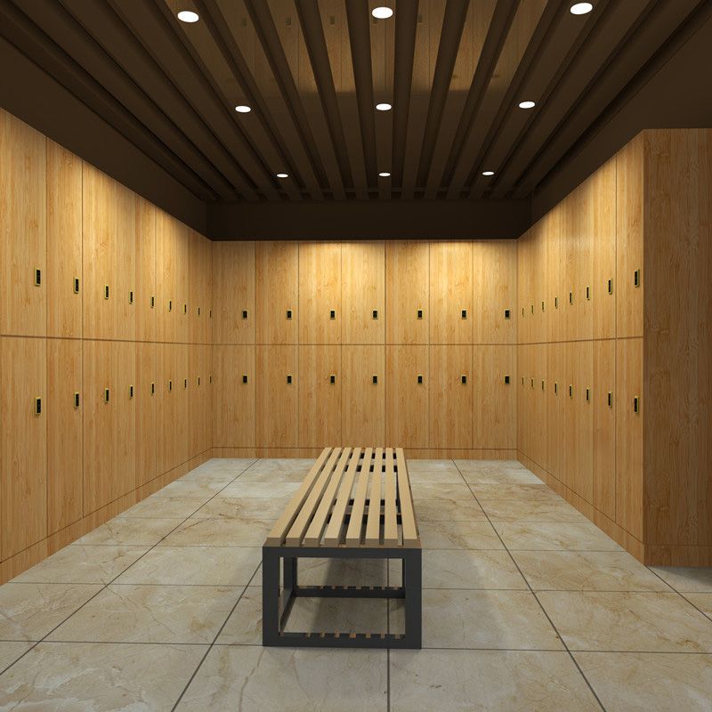 Gemanipuleerde houten natuurlijke afwerkingskast moderne opbergkast met scharnierende deur