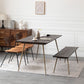 Modern 1/2/4/5/6 stukken Dinerset rechthoekige eiken houten eettafel voor eetkamer